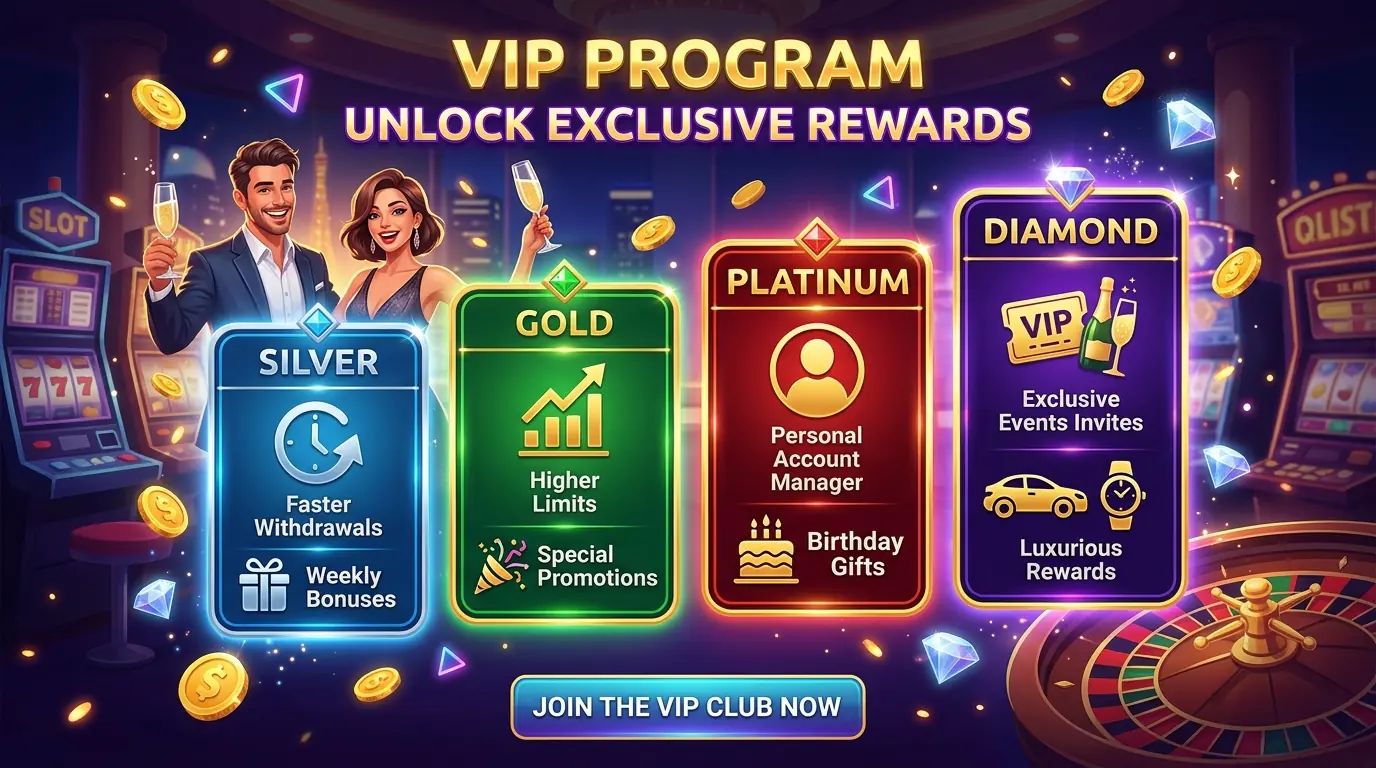Quickslot casino VIP-program